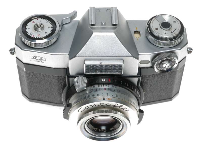 Zeiss Ikon Contaflex Super 10.1271 35mm Film SLR Camera Tessar 2.8/50