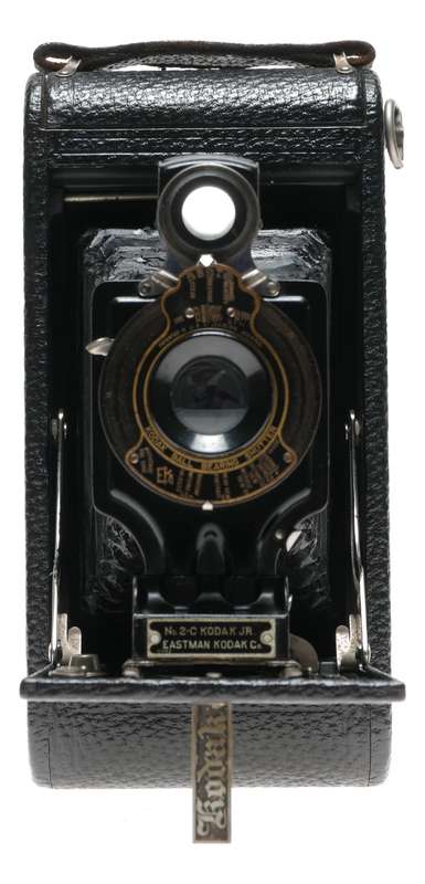 Kodak Junior 2c Autographic Large Format Folding Camera A-130 Film