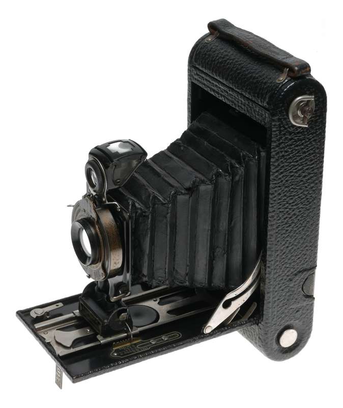 Kodak Junior 2c Autographic Large Format Folding Camera A-130 Film