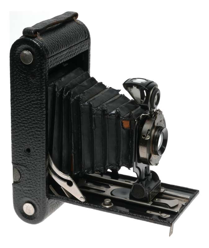 Kodak Junior 2c Autographic Large Format Folding Camera A-130 Film