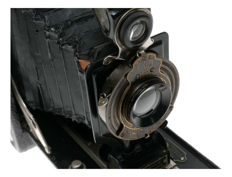 Kodak Junior 2c Autographic Large Format Folding Camera A-130 Film