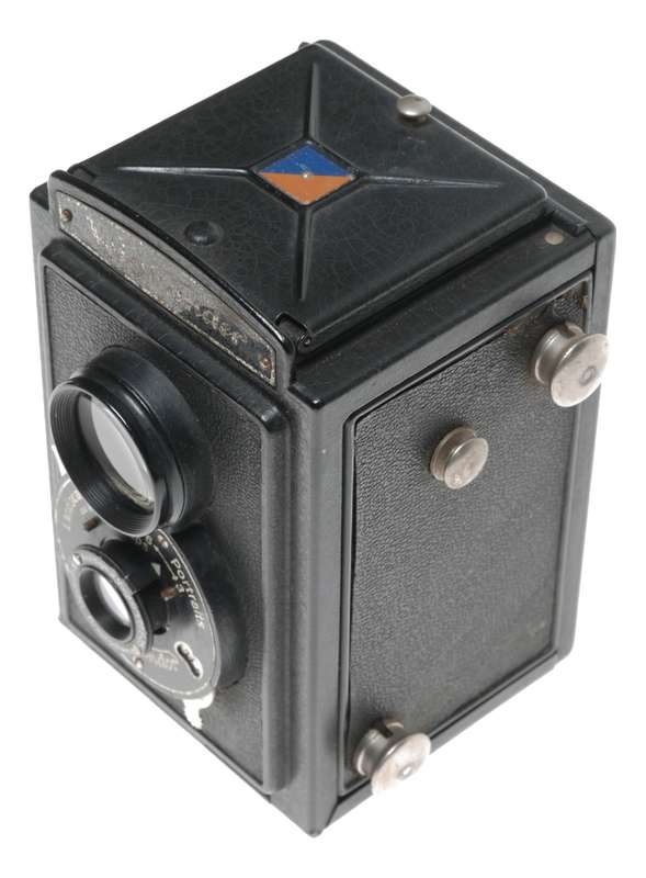 Voigtlander Brillant Sheet Metal TLR 120 Film Camera Voigtar 1:7.7 F=7.5cm