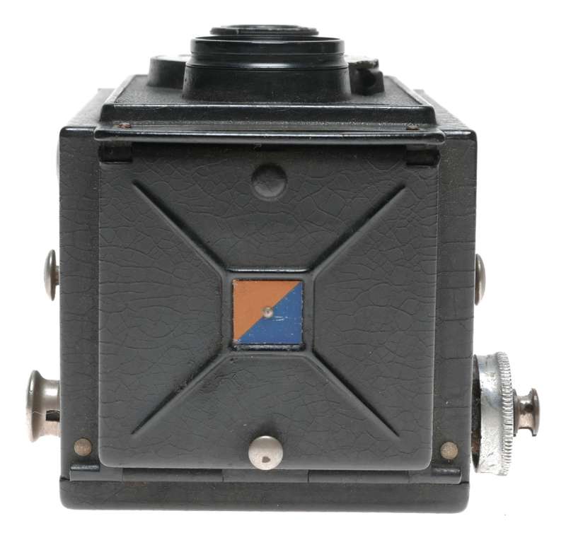 Voigtlander Brillant Sheet Metal TLR 120 Film Camera Voigtar 1:7.7 F=7.5cm