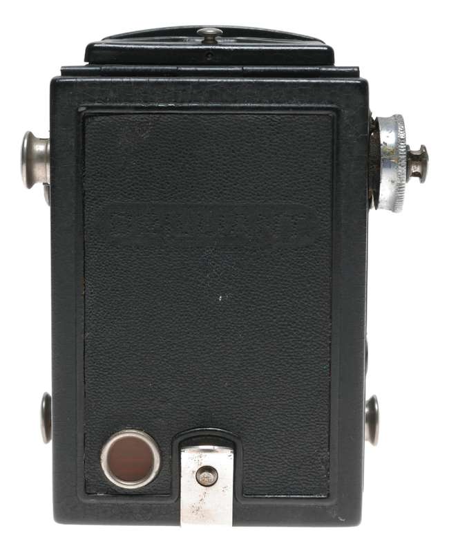 Voigtlander Brillant Sheet Metal TLR 120 Film Camera Voigtar 1:7.7 F=7.5cm