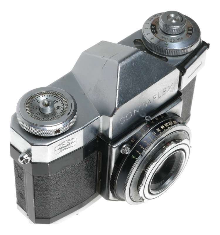 Zeiss Ikon Contaflex II 862/24 35mm SLR Film Camera Tessar 2.8/45