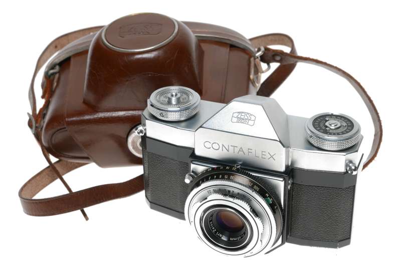 Zeiss Ikon Contaflex I 861/24 Original SLR 35mm Film Camera Tessar 2.8/45