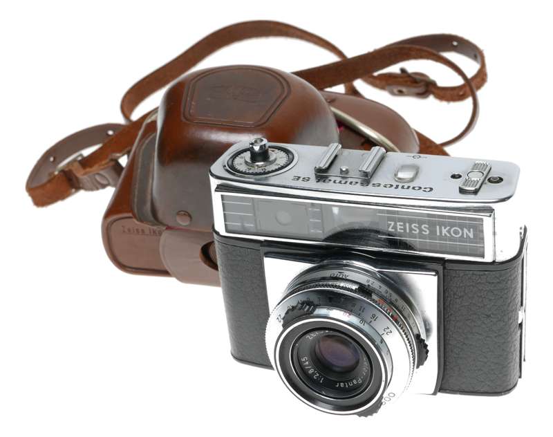 Zeiss Ikon Contessamat SE 35mm Film Camera Color-Panthar 2.8/45