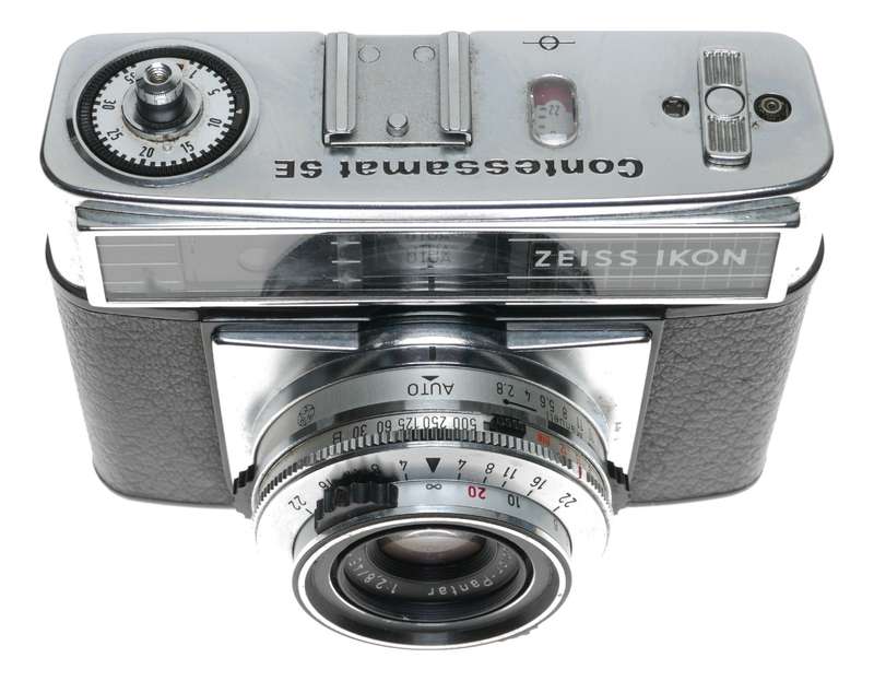 Zeiss Ikon Contessamat SE 35mm Film Camera Color-Panthar 2.8/45