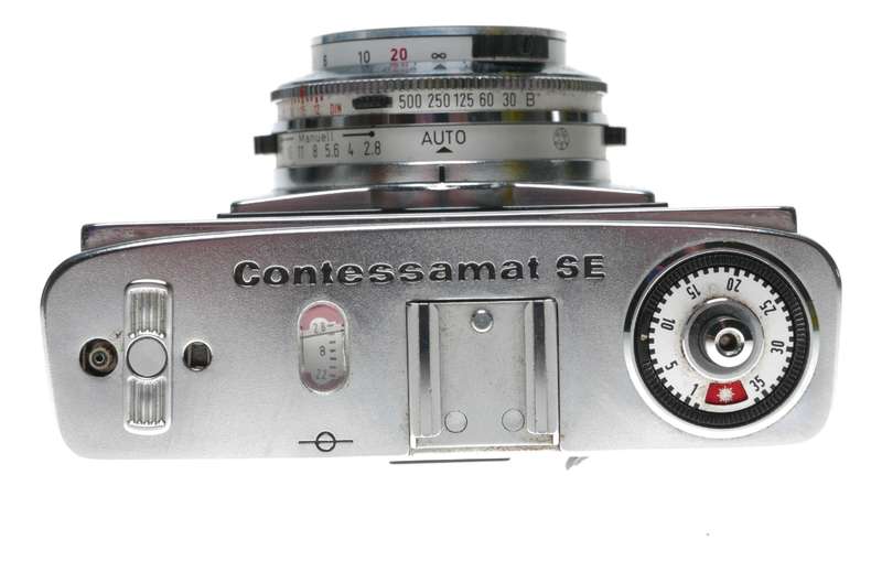 Zeiss Ikon Contessamat SE 35mm Film Camera Color-Panthar 2.8/45