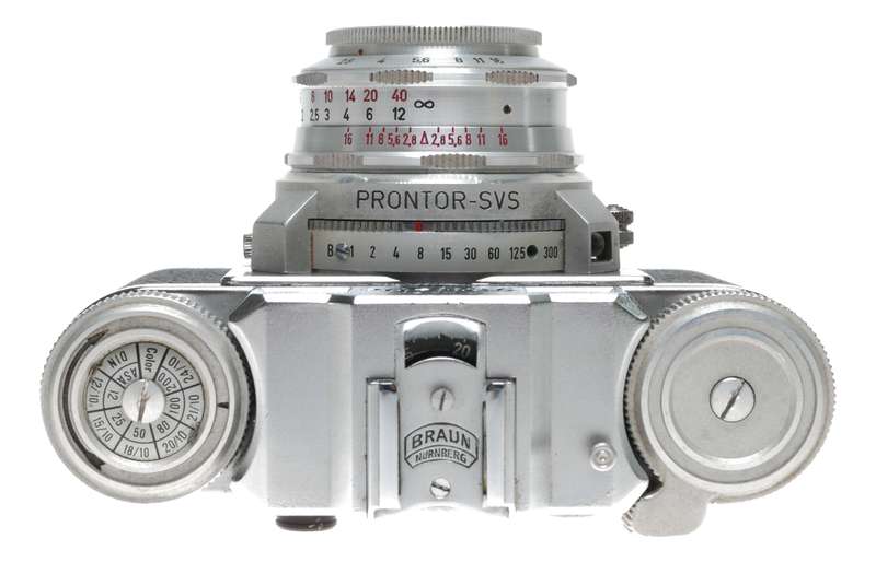 Braun Super Paxette II 35mm Film RF Camera E-Staeble-Kata 2.8/45 Case