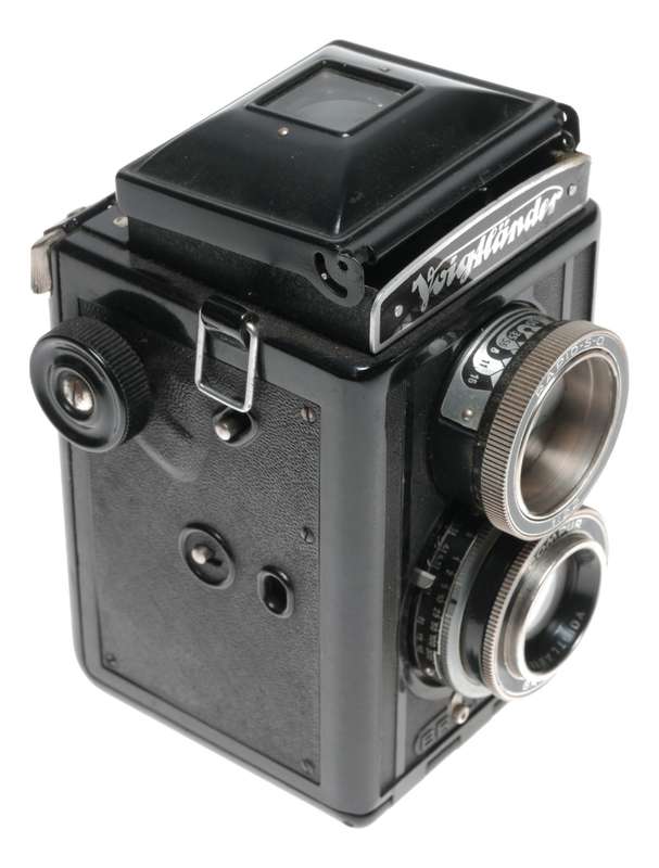 Voigtlander Focusing Brillant S 6x6 TLR Film Camera Skopar 1:3.5 f=7.5cm