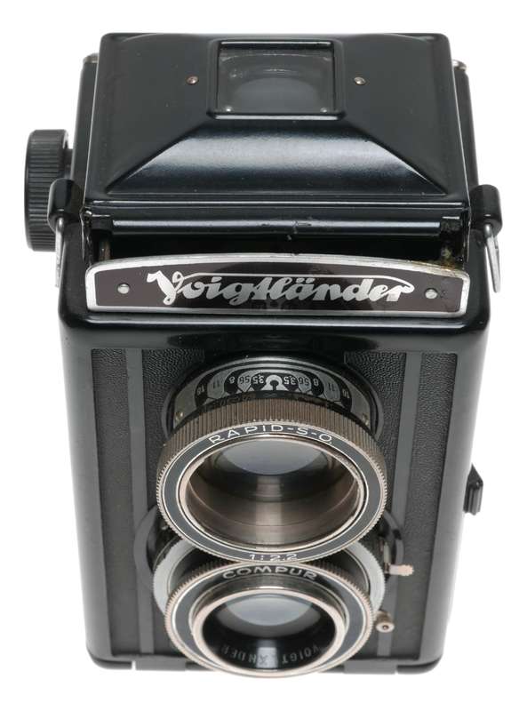 Voigtlander Focusing Brillant S 6x6 TLR Film Camera Skopar 1:3.5 f=7.5cm