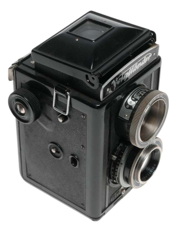 Voigtlander Focusing Brillant S 6x6 TLR Film Camera Skopar 1:3.5 f=7.5cm