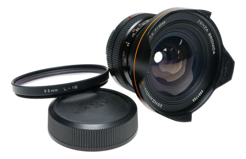 Zenza Bronica Zenzanon-S 1:4 f=40mm SQ-A Ai Am B Film Camera Lens