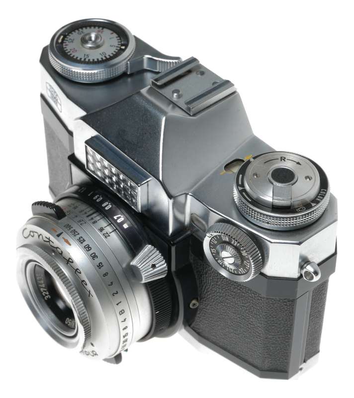 Zeiss Ikon Contaflex Super 35mm Film SLR Camera Tessar 2.8/50