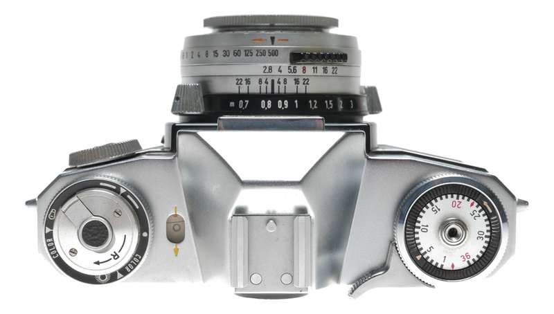 Zeiss Ikon Contaflex Super 35mm Film SLR Camera Tessar 2.8/50