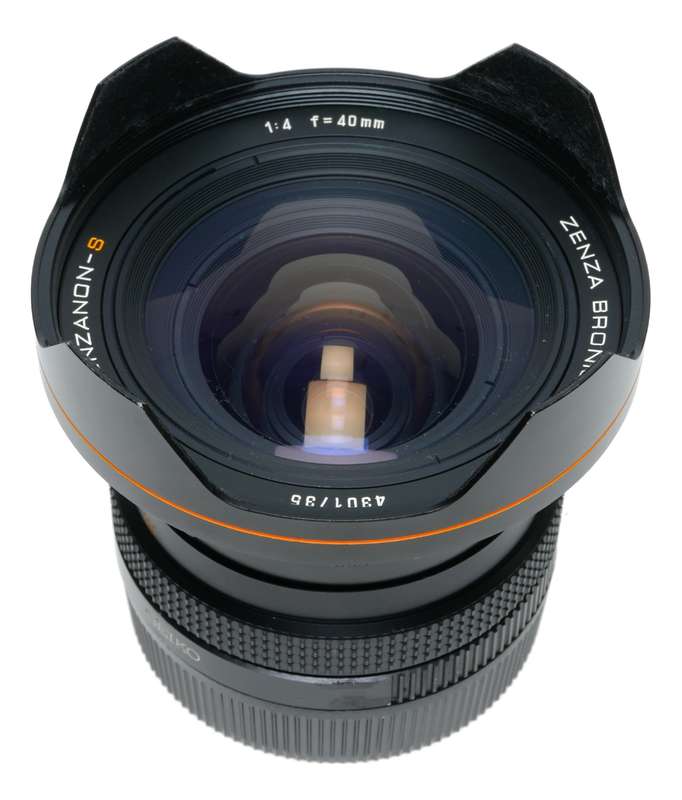 Zenza Bronica Zenzanon-S 1:4 f=40mm SQ-A Ai Am B Film Camera Lens