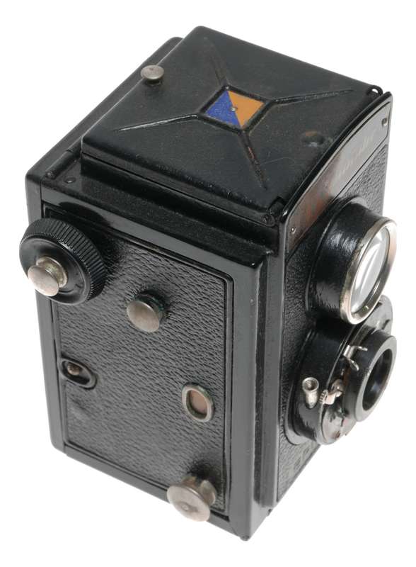 Voigtlander Brillant Early Metal TLR 120 Film Camera Voigtar 1:6.3 F=7.5cm
