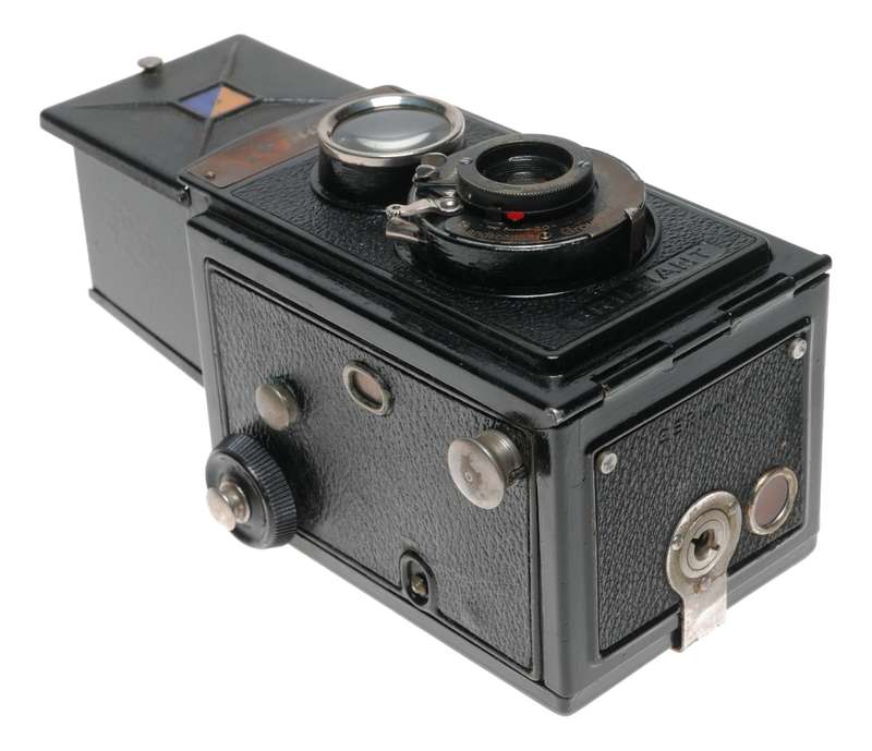 Voigtlander Brillant Early Metal TLR 120 Film Camera Voigtar 1:6.3 F=7.5cm