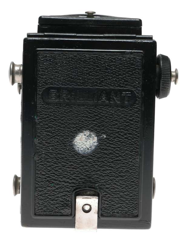 Voigtlander Brillant Early Metal TLR 120 Film Camera Voigtar 1:6.3 F=7.5cm