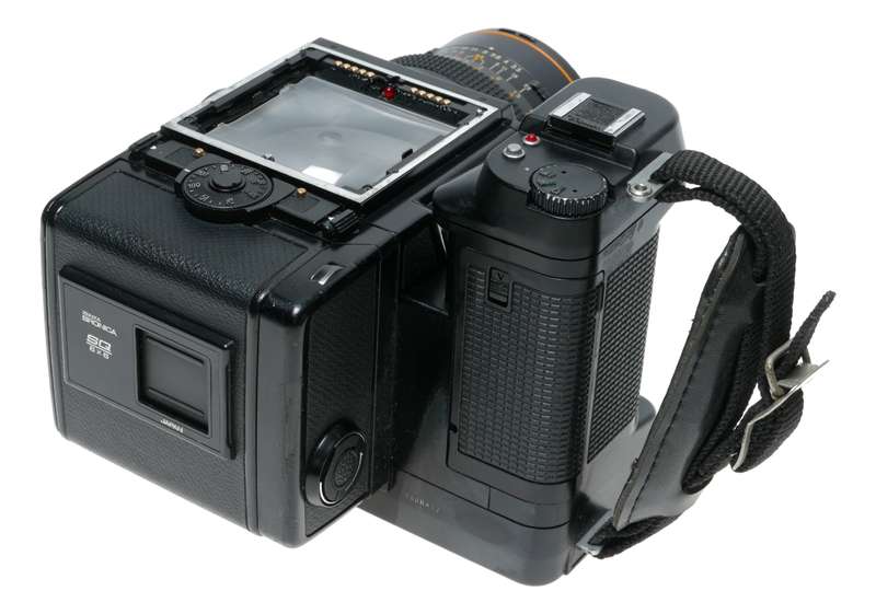Zenza Bronica SQ-Am 6x6 SLR Film Camera Motor Zenzanon-S 1:3.5 f=50mm