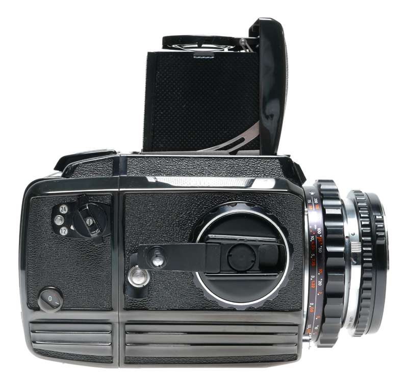 Zenza Bronica S2 Black 6x6 SLR Film Camera Nikkor-P 1:2.8 f=75mm