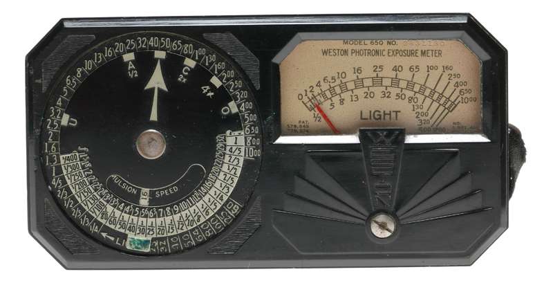 Leicameter photronic cased exposure meter Weston model 650 Leitz N.Y