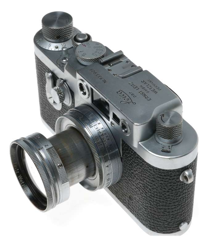 Leica IIIG 35mm film camera 3G rangefinder Leitz Summitar 1:2/50mm