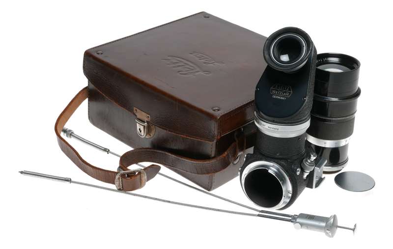 Leitz Visoflex I system OZUPO Telyt 4.5/200 mm Fits Leica M camera