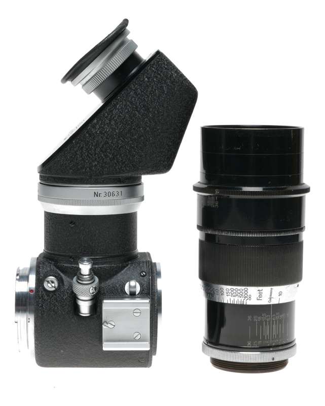 Leitz Visoflex I system OZUPO Telyt 4.5/200 mm Fits Leica M camera