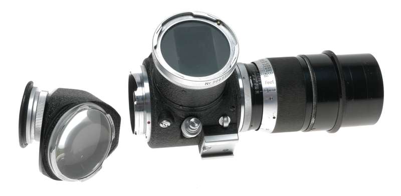 Leitz Visoflex I system OZUPO Telyt 4.5/200 mm Fits Leica M camera