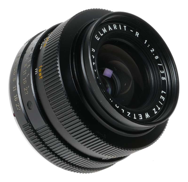 Elmarit-R 1:2.8/35 Leicaflex 11201 Leica SLR Leitz wide angle lens Boxed