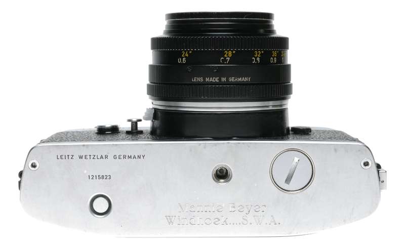 Leicaflex SL Chrome 35mm SLR film camera Summicron-R lens set