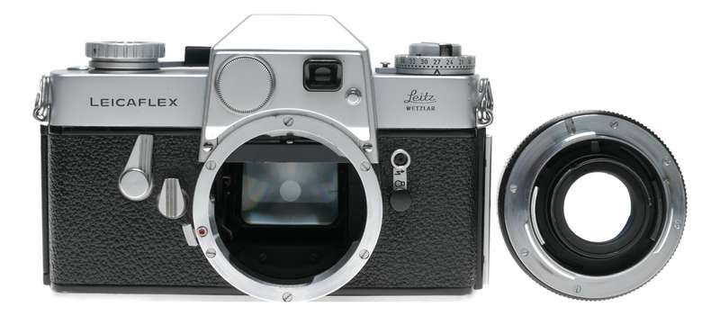 Leicaflex 1st version 35mm SLR film camera Summicron-R lens kit