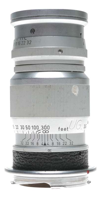 Leitz GmbH f4 Elmar 4/90mm f=9cm Leica M bayonet mount lens