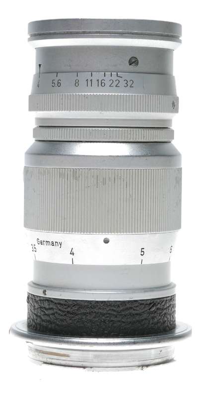 Leitz GmbH f4 Elmar 4/90mm f=9cm Leica M bayonet mount lens