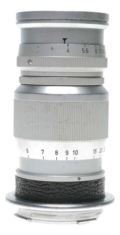 Leitz GmbH f4 Elmar 4/90mm f=9cm Leica M bayonet mount lens