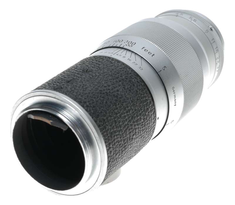 Hector f=13,5cm f4.5 Leitz M39 screw mount leica camera lens set