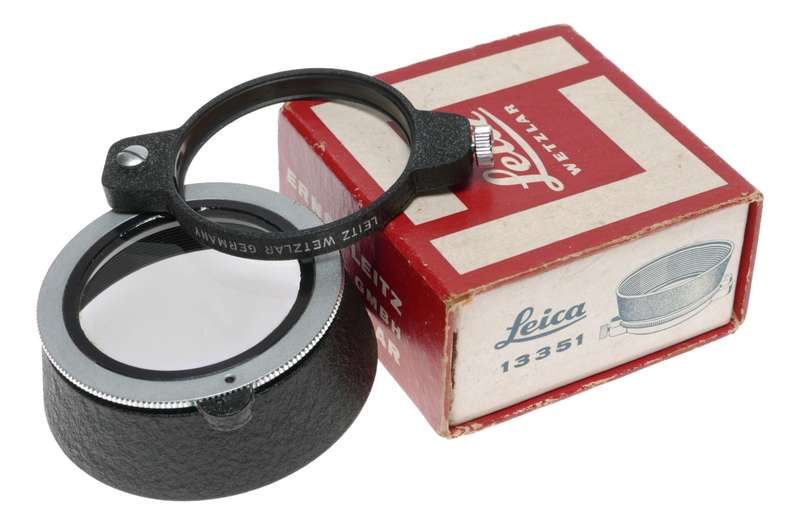 Polarizing filter for Leica 13351 lens Leitz Wetzlar swing filter Mint