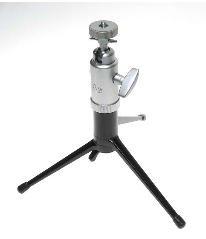 Leica Table top folding tripod TOOQUE compact stable Leitz Wetzlar