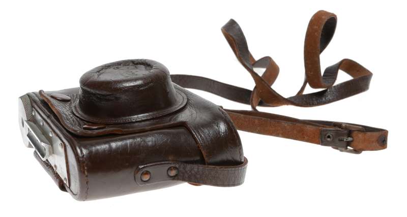 New York Leica II Rare camera leather ever ready original case