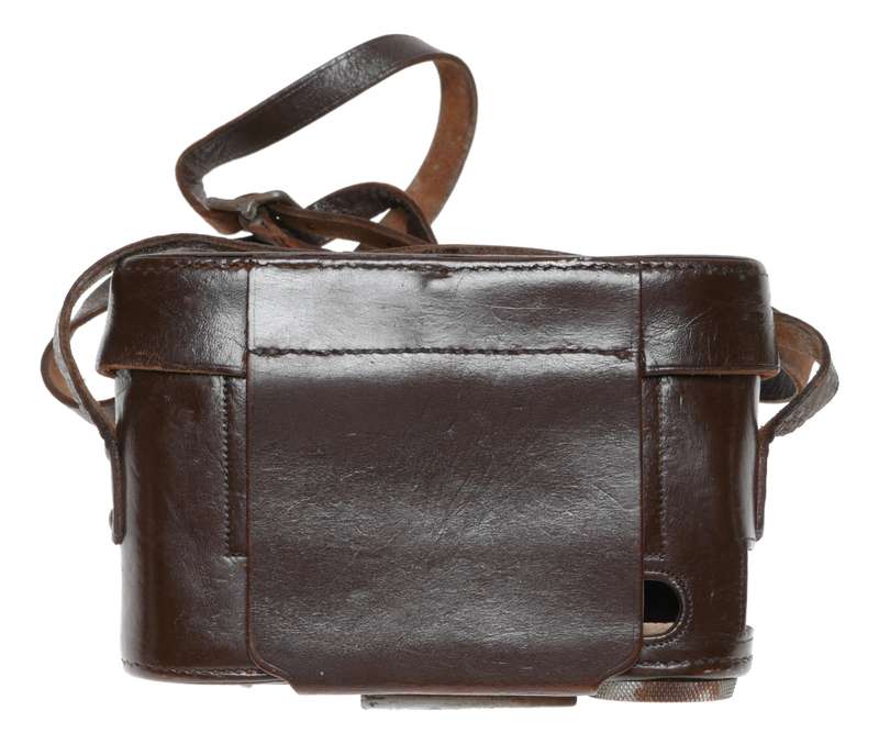 New York Leica II Rare camera leather ever ready original case