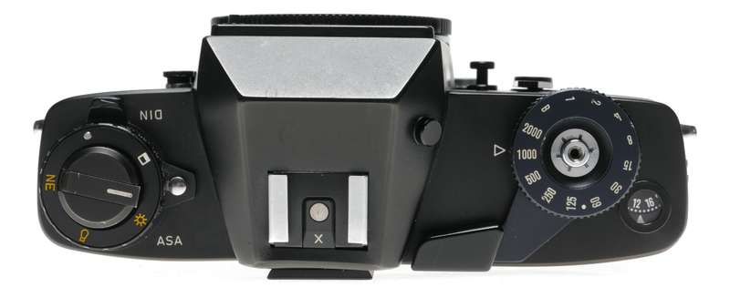 Black chrome Leicaflex SL2 Antique film camera 35mm body with case