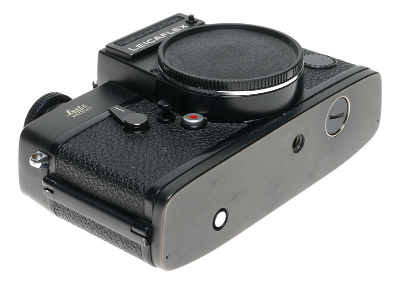 Black chrome Leicaflex SL2 Antique film camera 35mm body with case