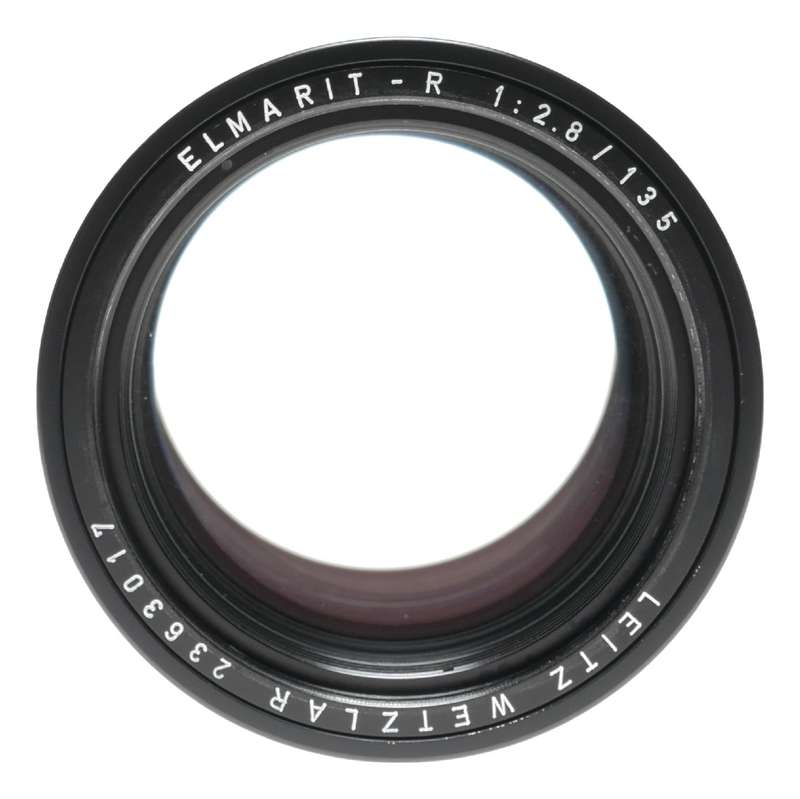 Elmarit-R 2.8/135 mm 2 cam SLR antique Leica Leitz lens f135mm