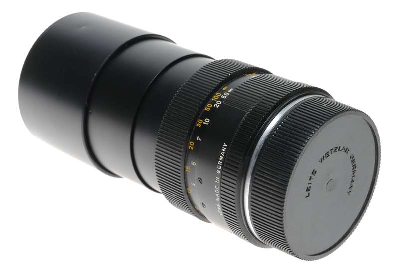 Elmarit-R 2.8/135 mm 2 cam SLR antique Leica Leitz lens f135mm