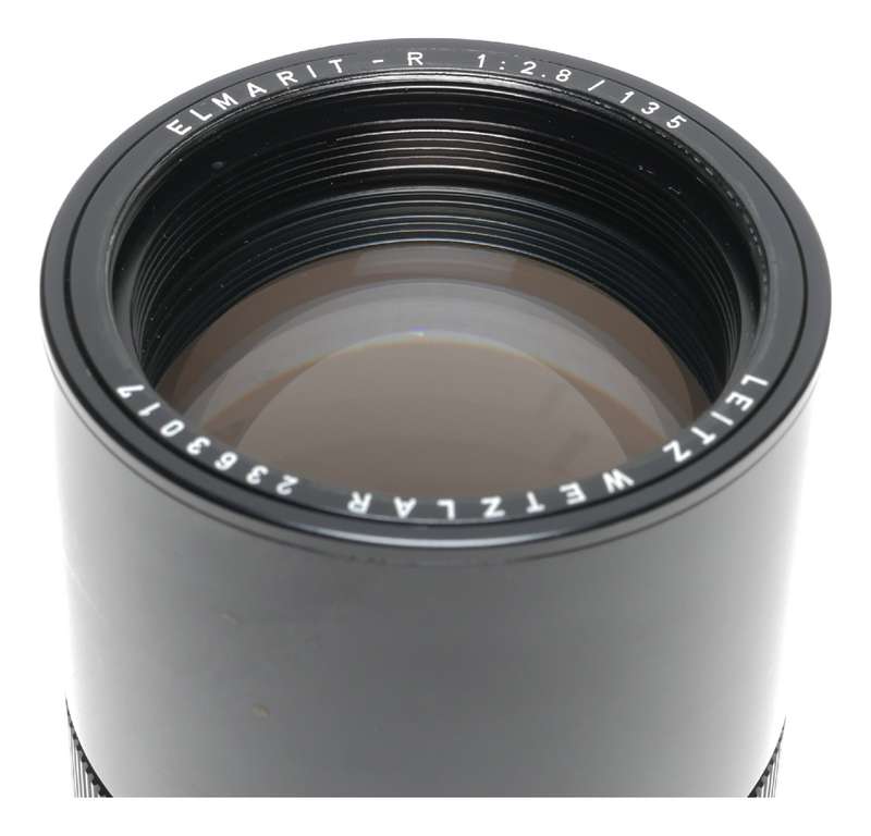 Elmarit-R 2.8/135 mm 2 cam SLR antique Leica Leitz lens f135mm