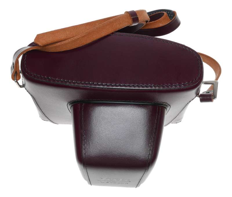 14504 Leitz burgundy Leather ever ready SL camera case MINT