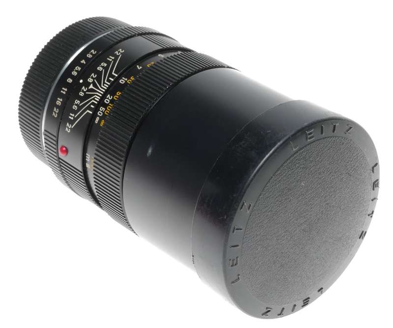 Elmarit-R 2.8/135 mm 2 cam SLR antique Leica Leitz lens f135mm