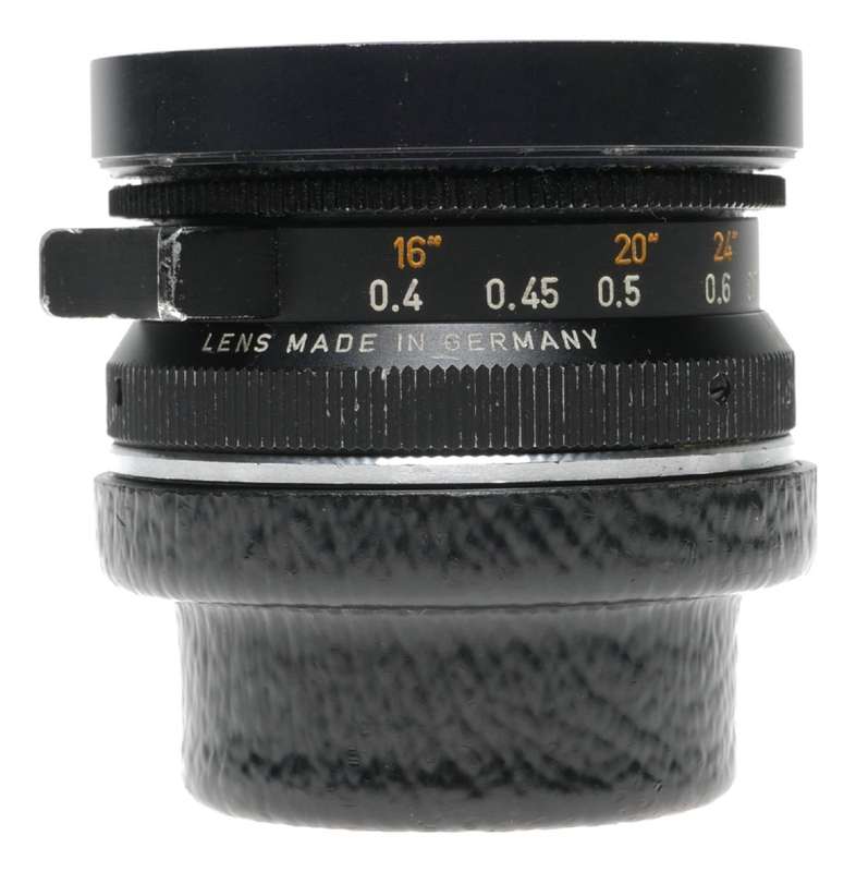 Black Super-Angulon 1:3.4/21 Leitz Ultra Wide Angle f=21mm